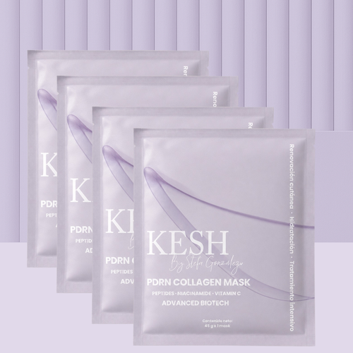 Mascarilla Facial Colágeno & PDRN  X 4 Unidades